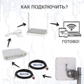 Фотография Комплект с MIMO 2х2 в диапазоне частот 1700-2700 МГц